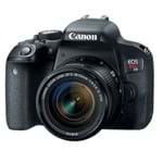 Câmera Canon EOS T7i com Lente EF-S 18-55mm F/3.5-5.6 IS STM