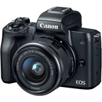 Câmera Canon M50 + Lente 15-45