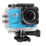 Câmera Compacta Sjcam Sj4000 Wi-fi 12mp Azul