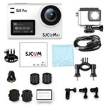 Câmera de Ação Sjcam Sj8 Pro 12mp Ultra HD com 2.33-Wi-Fi + Kit - Branca