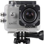 Câmera de Aventura Sjcam Sj4000 12MP HDMI Wifi Filma em Full HD 1080p - Prata