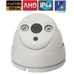 Câmera de Segurança Dome AHD 1080p Alta Resolução IP66 Blindada Externa 2MP