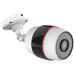 Câmera de Vigilância Ezviz C3s Wi-fi 2mp Full Hd 30mt Interna Externa Branca Ip66 (c3s~cs-cv210-a0-52wfr)