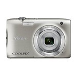 Câmera Digital 20.1mp Zoom 5x Coolpix S2900 Prata Nikon