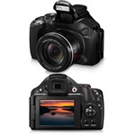 Câmera Digital Canon PowerShot SX40 HS 12.1 MP C/ 35x Zoom Óptico Preta
