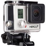 Câmera Digital e Filmadora GoPro Hero3+ Silver Edition 10MP com Wi-Fi