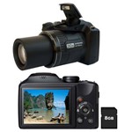 Câmera Digital Fujifilm FinePix S4800 Preto Zoom Óptico 30x