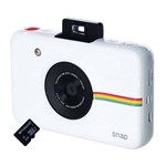 Câmera Digital Instantânea Polaroid Snap Sp 01 com Filme, Estojo e Cartão 8gb - Branco