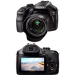 Câmera Digital Sony Alpha 3000K/B 20.1MP C/ Lente SEL 18-55mm