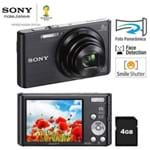 Camera Digital Sony Cyber-shot Dsc-w830 20.1 Mp Preta Lcd de 2.7pol., Zoom Optico de 8x, Foto Panora