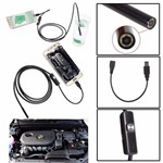 Camera Endoscopica Celular Android USB Boroscopio Automotivo 2 Metros Câmera de 7mm