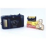 Câmera Fotográfica 35mm Antiga + Filme + Chaveiro