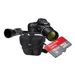 Câmera Nikon Coolpix P900 + SD 16Gb e Bolsa