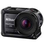 Câmera Nikon KeyMission 170 Bluetooth/ Wi-Fi/ Micro SD/HDMI 8.3MP – Preto