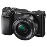 Câmera Sony Alpha A6000 Kit 16-50mm F3.5-5.6 Oss