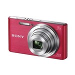 Câmera Sony DSC-W830 20.1MP Tela 2.7 Zoom Óptico 8x Filma em HD