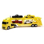 Caminhão Cegonheira Diamond Truck Amarelo - Roma Brinquedos