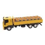 Caminhão Iveco Tector 341 Usual Brinquedos Amarelo Amarelo