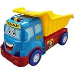 Caminhão Pedagógico Calesita Musical Trucababy - Azul/amarelo/vermelho