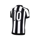 Camisa 1 Botafogo Número 10 Topper 2017 PRETO/BRANCO P