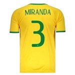 Camisa Brasil CBF 3 Miranda
