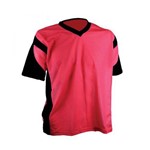 Camisa Camiseta Futebol / Futsal / Volei Attack Verm/preto Adulto - Kanga