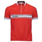 Camisa Ciclismo Barbedo Mc Deep Vermelho