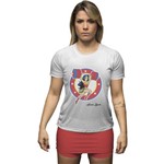 Camisa de Algodão Wonderwoman Workout Feminino