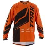 Camisa de Motocross Pro Tork Factory Edition PRETO/LARANJA - P