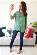 Camisa Dress To Long Comfort Clorofila - Verde