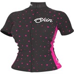 Camisa Feminina MTB Skin Venus (M) Pto/rosa