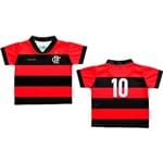 Camisa Flamengo Infantil Sublimada Torcida Baby P