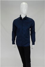 Camisa Individual Super Slim Fit Azul Tam. 02