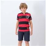 Camisa Infantil Flamengo Tri Zico -GG