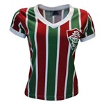 Camisa Liga Retrô Fluminense Mundial 1952 Feminino