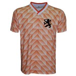 Camisa Liga Retrô Holanda 1988 - Poliéster Fit