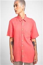 Camisa Linen Coral-P
