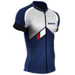 Camisa Mauro Ribeiro - Caloi Elite Team - Branca / Azul
