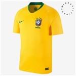 Camisa Nike Mc Cbf Amarela 2018 Homem G