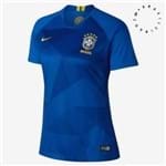 Camisa Nike Mc Cbf Azul 2018 Mulher GG