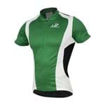 Camisa para Ciclismo Hammerhead Masculina Aero Elite Verde Branco Preto