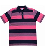 Camisa Pau a Pique Polo Rosa ROSA - P