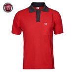 Camisa Polo Masculina Vermelha Fiat - 4030037 Tamanho G