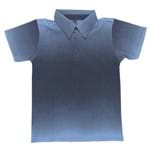 Camisa Polo Menino Tie-Dye Azul Piquet - Joy By Morena Rosa 6anos