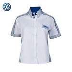Camisa Social Manga Curta Feminina ATC Volkswagen - 17010003 Tamanho G