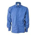 Camisa Social Nomex® Azul Royal com 2 Bolsos Dupont G