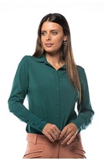 Camisa Social-verde - G