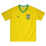 Camisa Super Bolla Brasil Torcedor Estadio 2018 Juvenil