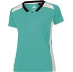 Camisa Topper Futebol Fem Verde Lago - 3