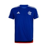 Camisa Treino Flamengo Adidas Azul 2015 - P